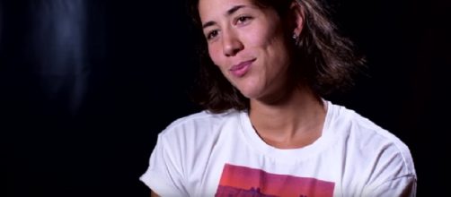 Garbine Muguruza during an interview in Wuhan, China/ Photo: screenshot via WTA channel on YouTube