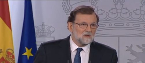 Mariano Rajoy ante la prensa el pasado s&aacute;bado