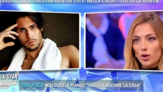 Soleil Sorg&egrave; e Luca Onestini: lettera in diretta