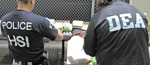 A police officer and DEA agent during a past operation in California [image credit;US Customs and Border Protection/Wikimedia Commons]