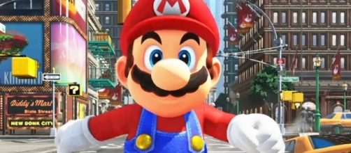 &lsquo;Super Mario Odyssey&rsquo; theme song lyrics are printed on the box (image source: CommunityGame/YouTube)