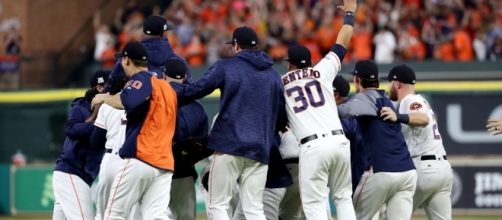 The Astros look to win their first World Series in team history. [Image via ESPN/YouTube]