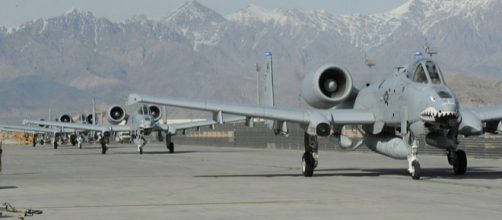 U.S. Air Force A-10 Thunderbolt II aircraft, Afghanistan (Image credit - David Dobrydney &ndash; Wikimedia Commons)