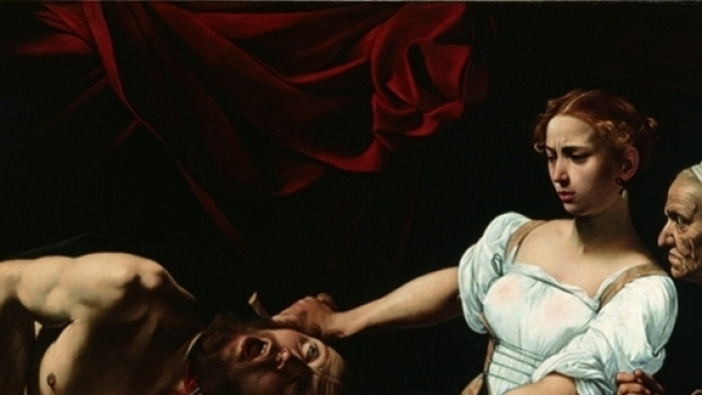 Giuditta che taglia la testa a Oloferne, 1602 Roma, Gallerie Nazionali Barberini Corsini Foto di Mauro Coen