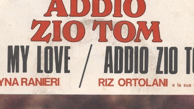 "Oh My Love". La colonna sonora del film "Addio zio Tom"