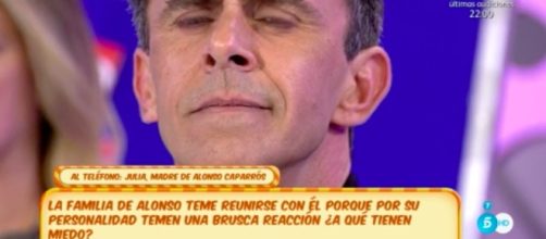 Alonso Caparr&oacute;s desquicia en directo a su madre: "Nos est&aacute;s matando" - lecturas.com