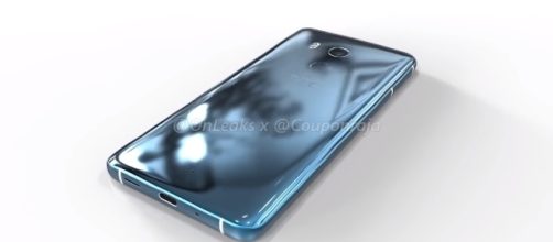 Renders of the HTC U11. [Image via Couponraja/YouTube screenshot]