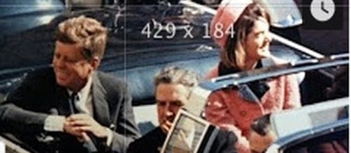 John F. Kennedy and Jackie in limo. [Image Credit: Newsy/YouTube screencap]