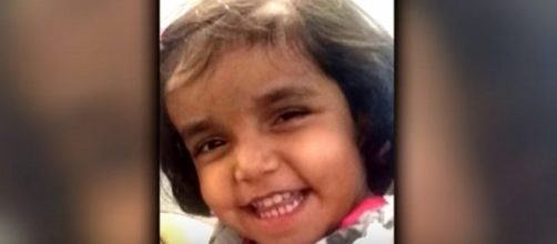 Sherin Mathews of Richardson, TX. (Image from WFAA/YouTube)