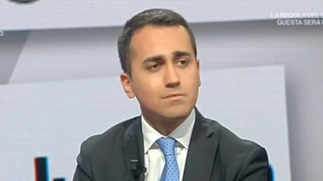 Luigi Di Maio del Movimento 5 Stelle