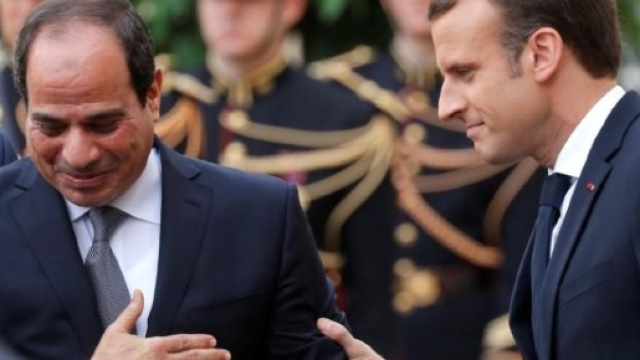 Macron e Al Sisi, prima visita ufficiale con Macron