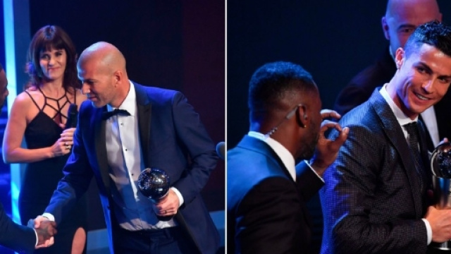 Prix FIFA: Zinedine Zidane et Cristiano Ronaldo &agrave; l'honneur