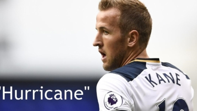 Qui in foto Harry Kane, centravanti del tottenham