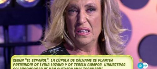 &iexcl;Arde S&aacute;lvame!: Lydia Lozano y Terelu Campos en la cuerda floja