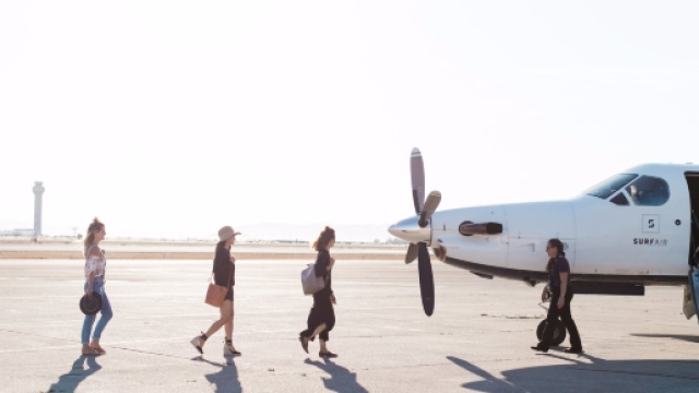 All-you-can-fly sbarca in europa con la compagnia Surf Air (foto twitter)