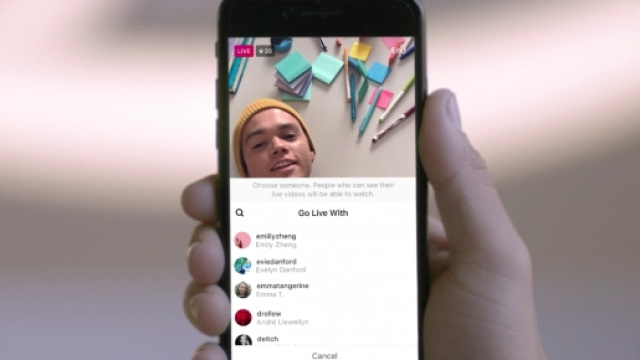 La nuova funzione Go Live with a Friend di Instagram