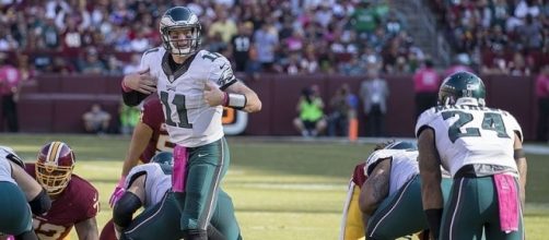 Carson Wentz of the Philadelphia Eagles (Image Credit: Keith Allison/Flickr)