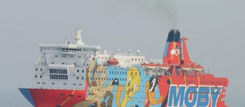 El barco del piol&iacute;n amarrado en el puerto de Barcelona
