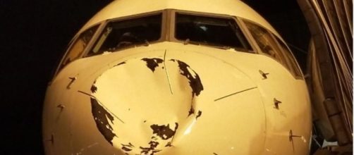 Impacto en el avi&oacute;n de los Thunder