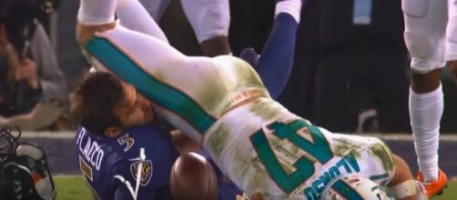 Joe Flacco hit - Image credit - Highlight Heaven | YouTube