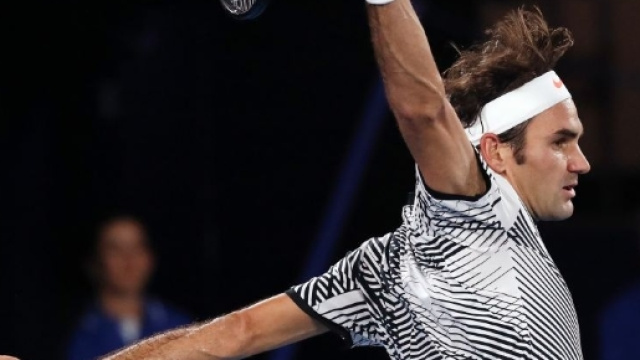 Federer plays a majestic backhand - ABC News (Australian ... - net.au