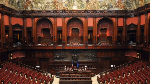 L'aula di Palazzo Montecitorio