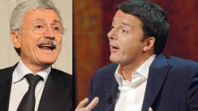 Nuovo attacco di Massimo D'Alema a Matteo Renzi dopo l'approvazione della legge elettorale