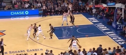 Knicks blow out Nets; (Image Credit: Real Ximo Pierto/Youtube screencap)