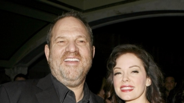 Rose Mcgowan et Harvey Weinstein