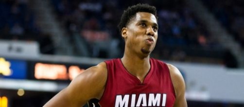 Hassan Whitesaid has only managed to play on the Heat's season opener [Image via NBA/YouTube screencap]
