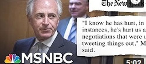 Senator Bob Corker [Image Source: MSNBC/YouTube]