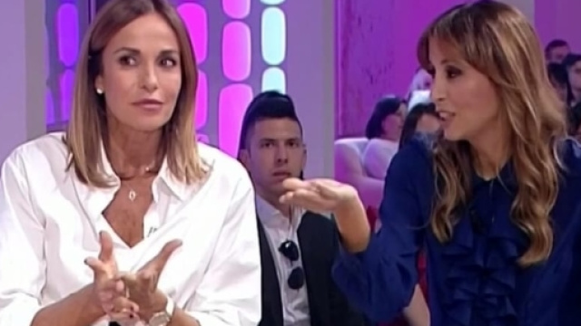 Bufera shock a Domenica In con le Parodi