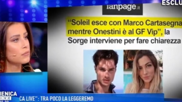 Domenica Live', Soleil Sorge scrive una lettera a Barbara D'Urso ... - isaechia.it