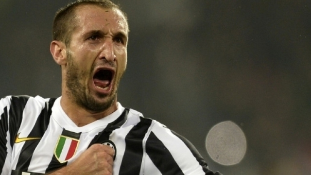 Giorgio Chiellini, nella sua esultanza da King Kong