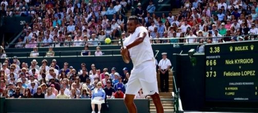 Australian tennis player Nick Kyrgios. (Image Credit: r.hurril/Flickr -- CC BY 2.0)