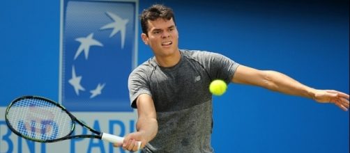 Canadian tennis player Milos Raonic. [Image via Marianne bevis, Flickr -- CC BY-ND 2.0]