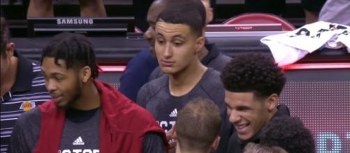 Kyle Kuzma is looking like a leader for the Lakers in the preseason -- ESPN via YouTube