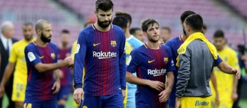 Pese a la victoria, varios jugadores blaugranas mostraron su preocupaci&oacute;n por la situaci&oacute;n