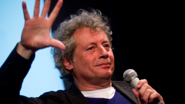 Alessando Baricco mentre racconta