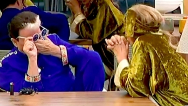 Cristiano Malgioglio e Simona Izzo al GF Vip