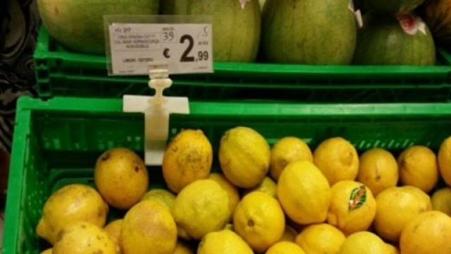 Limoni: attenzione alla provenienza.
