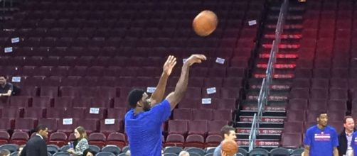 Markelle Fultz will be re-evaluated and may be out this season Joel Embiid; (Image via TastyPoutine/Wikimedia Commons)