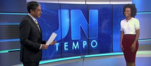 Os dois jornalistas t&ecirc;m uma grande cumplicidade