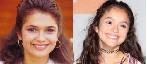 Sandra posa ao lado de filha e impressiona a todos pela semelhan&ccedil;a