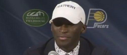 Victor Oladipo scored 23 points against the Spurs (Image Credit: Inside the Hall/YouTube screencap)