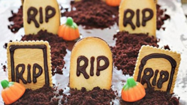 Ecco u esempio di torta di halloween da creare con un po' di fantasia