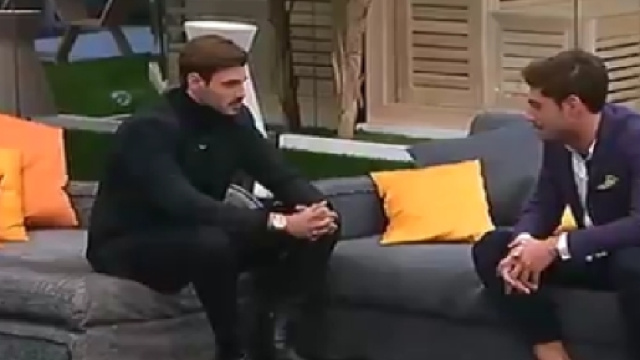 Francesco Monte incontra Ignazio Moser al Grande Fratello Vip 2
