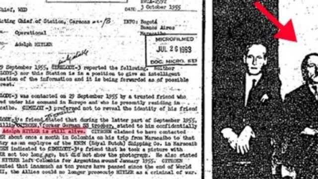 Hitler era vivo negli anni '50 in Sudamerica secondo i file della Cia fatti pubblicare da Trump