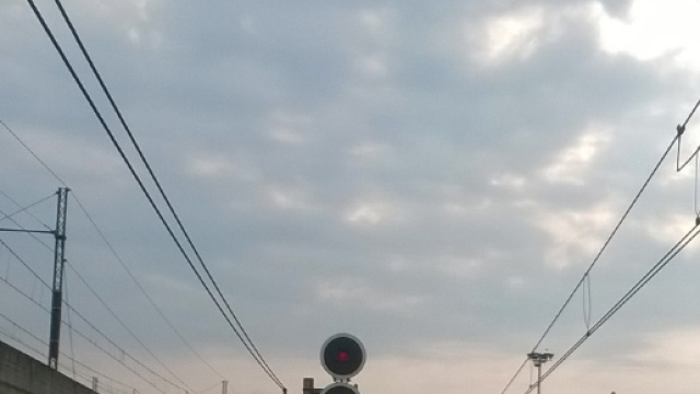 segnale ferroviario, a via impedita