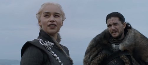 Daenerys Targaryen and Jon Snow at Dragonstone/ Photo: screenshot via GameofThrones channel on YouTube